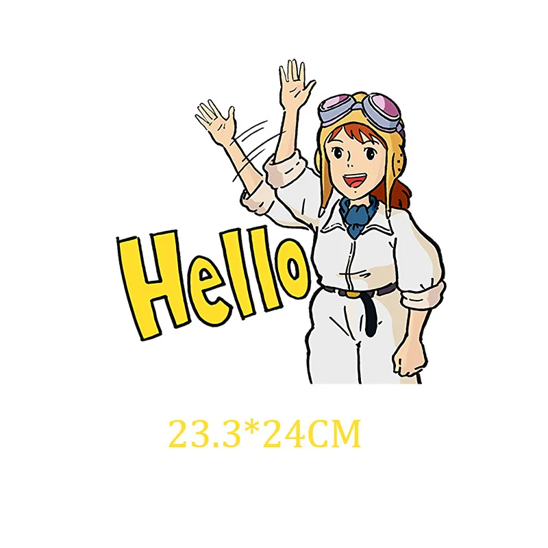 Kawaii Porco красный полосы термо-клейкий для одежды утюжок на патч теплопередающие