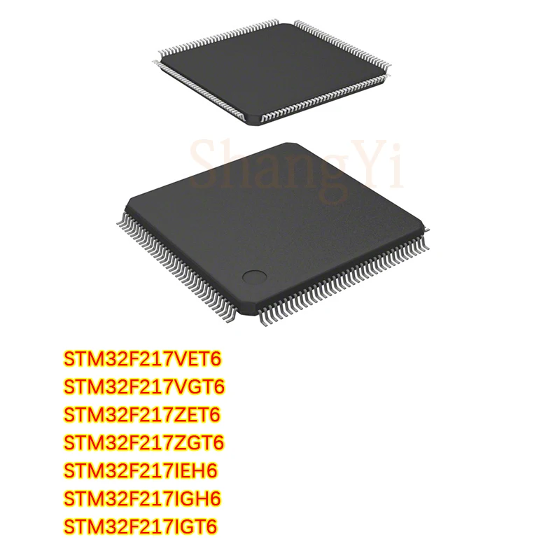 

1PCS/LOT STM32F217ZET6 ZGT6 IEH6 IGH6 IGT6 VET6 VGT6 LQFP BGA