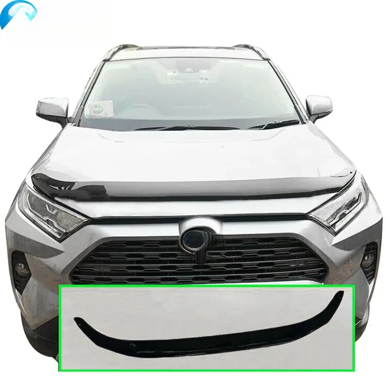 Фото RAV4 XA50 2019-2023, тонированный дефлектор капота, защита от насекомых, внешние аксессуары №5