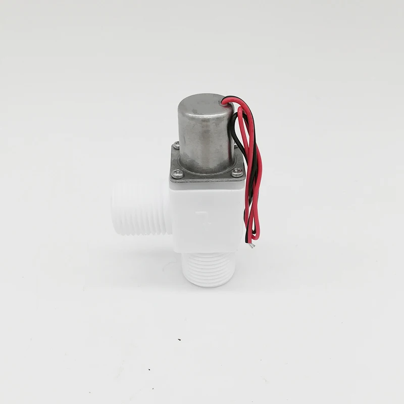 

1/2'' Plastic Micro Pulse Bistable Solenoid Valve For Sensor Sanitary Bathroom And Urinal Energy Saving Valve