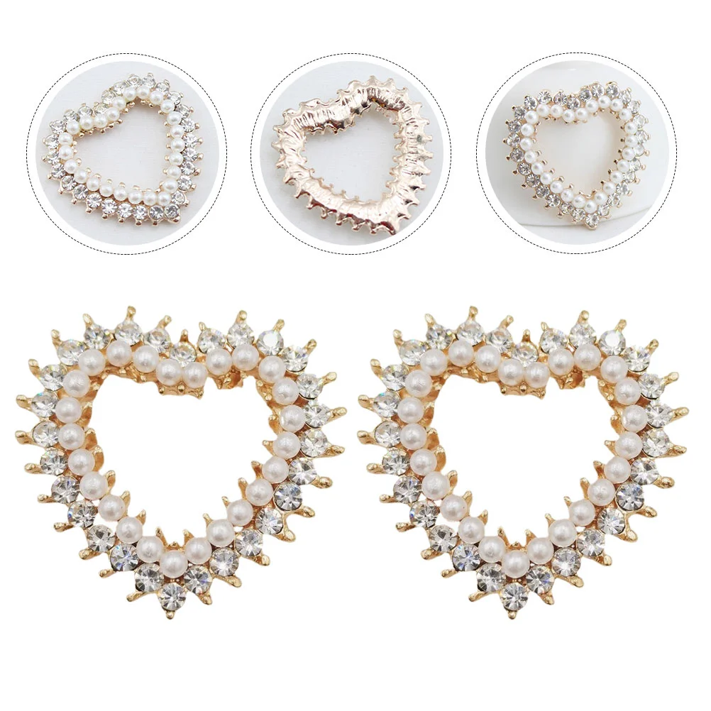 

10Pcs Pearl DIY Alloy Crafts Making Accessories Clothing and Headdress Accessories
