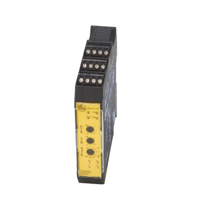 

IFM Sensors for motion control Pulse evaluation systems Safe monitoring of underspeed DU110S