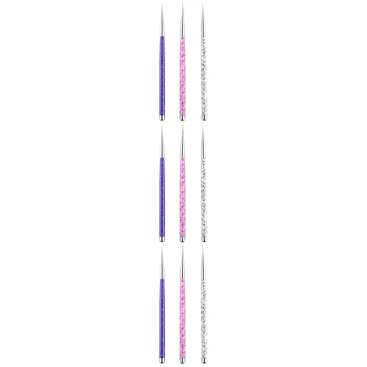 

pcs Nail Art Liner Brushes Nail Liner Pen Miniature Painting Brush UV Pen