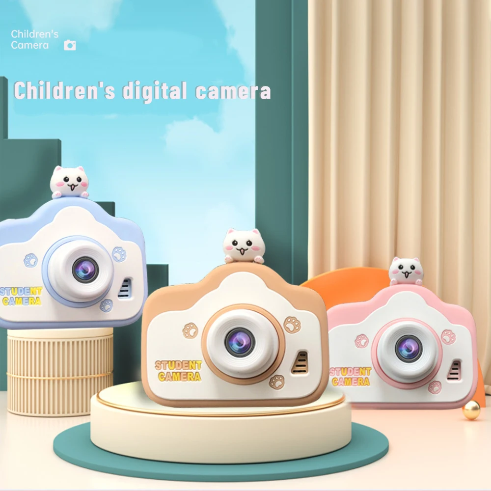 

Digital Camera Children's Camera Educational Toy Photographable Camera Kid's Camera Photographable Video 2.0 Inch Cartoon Camera