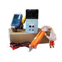 11 6kw capacitor storage battery spot welderportable small spot welding machine with voltage test led display 0 35mm thickness