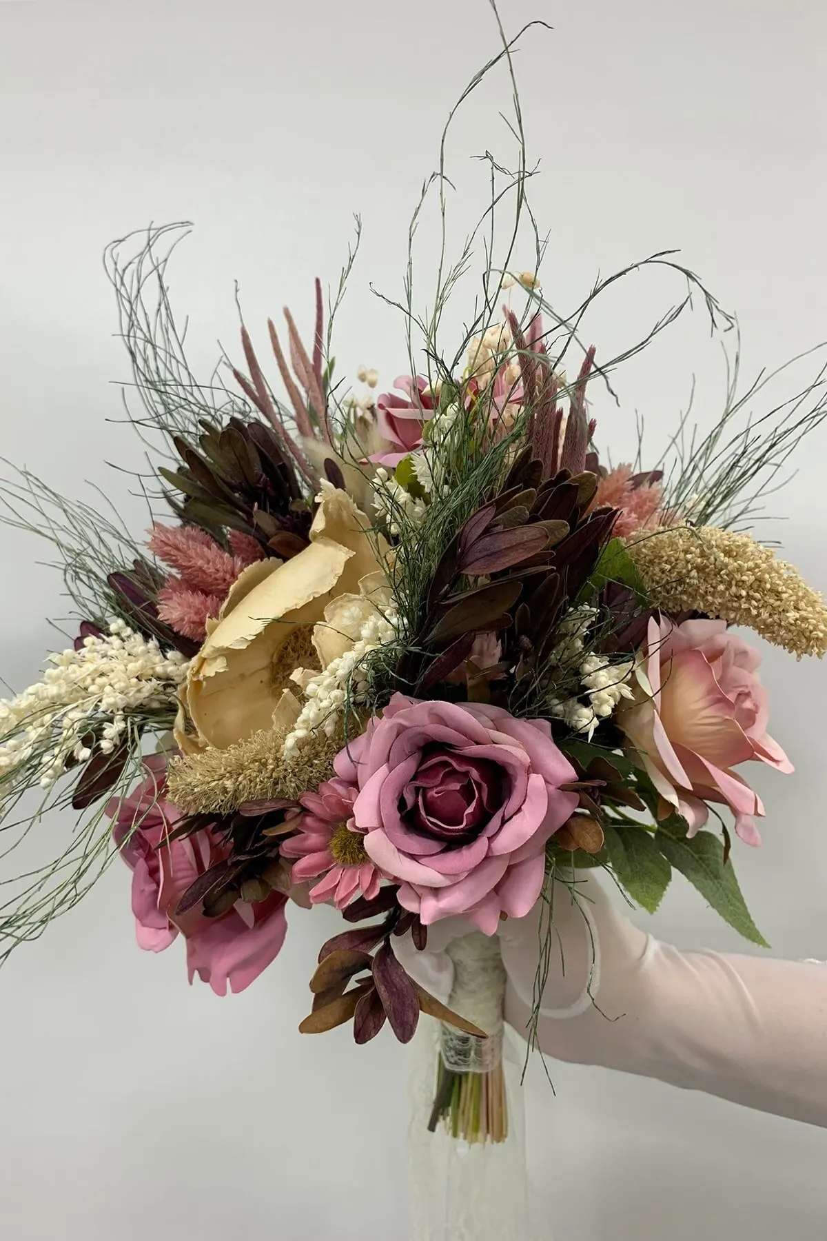 

Bridal Accessories Hand Bouquet Bride Flower Bride Bouquet Groom Groom Wedding Handmade For Bride And Bride And Bride