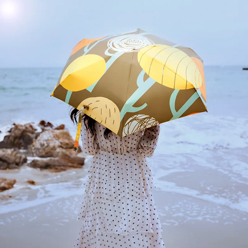 

Складной женский зонт от дождя, ветрозащитный карманный мини-зонт, милый зонтик от дождя, коатиновый зонтик, зонты для гольфа