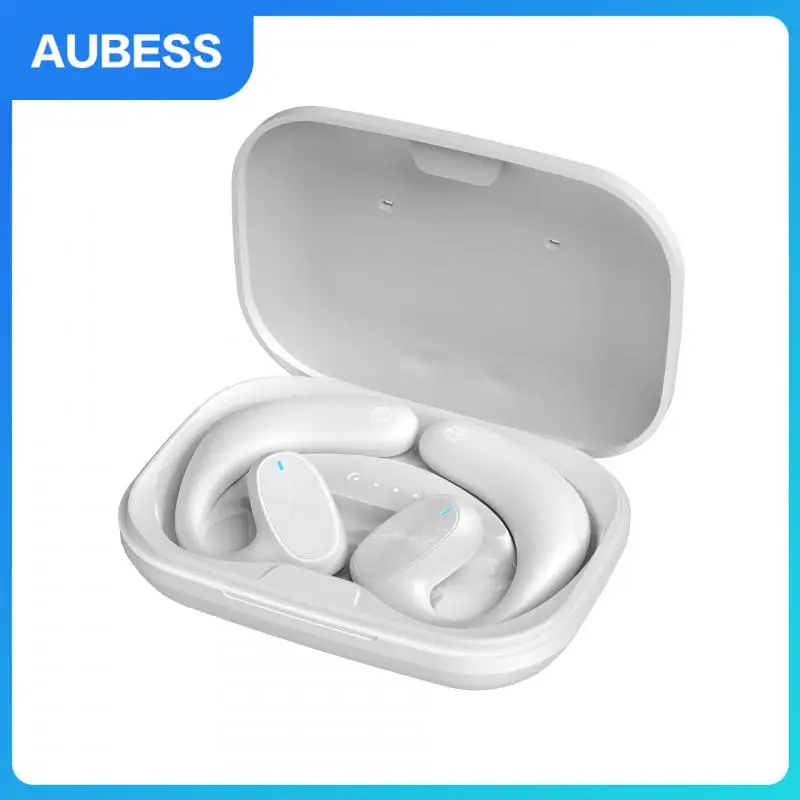 

With Mic Headphones With Charging Bin Sport Music Headset Noise Reduction Air Conduction Earphone Long Battery Life