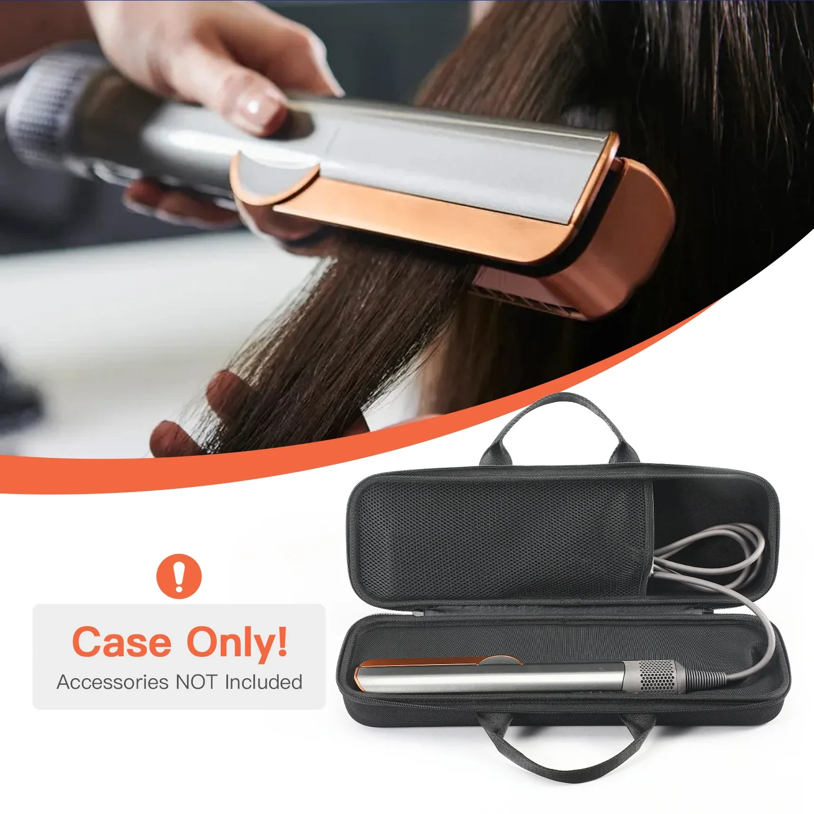 Портативный Жесткий Защитный Чехол Dyson Airberet Ht01 С Сетчатой Сумкой Для Хранения