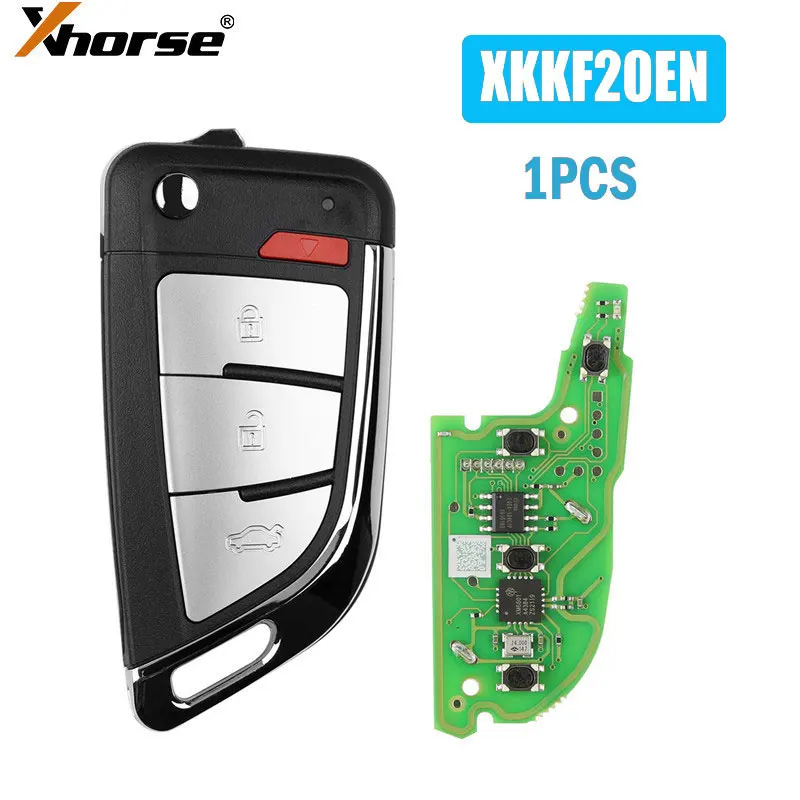 

1PCS/lot Xhorse XKKF20EN VVDI Remote Key 3 Buttons Car Remote Key for VVDI VVDI2 Key Tool English Version Car Remote Control Key