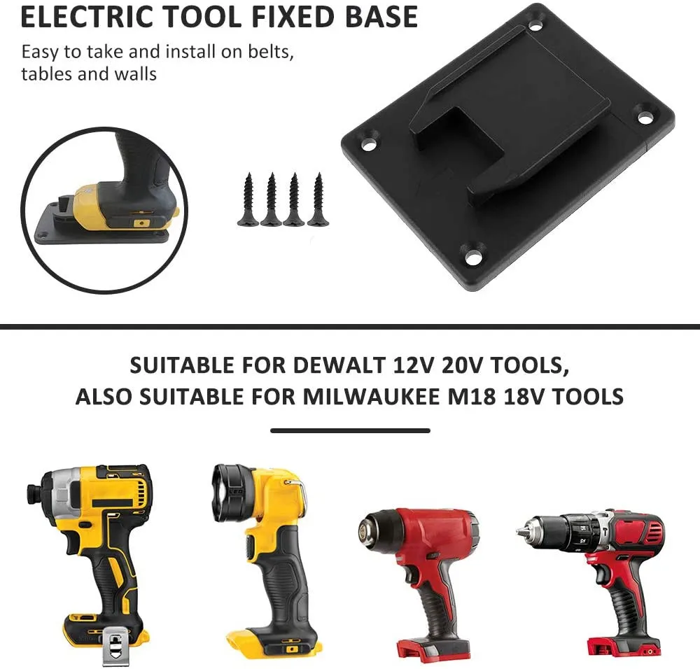 Настенный кронштейн для аккумуляторной дрели держатель аккумулятора