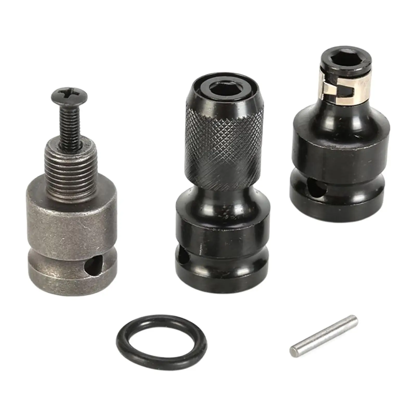 

3-х ударный переходник с головкой, быстросъемные аксессуары с винтовым приводом, ударный инструмент, стальной сверлильный патрон, адаптер д...