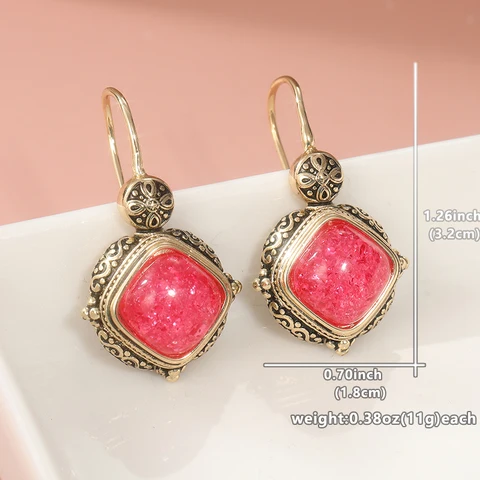 Серьги-капельки NovoPublic золотого цвета