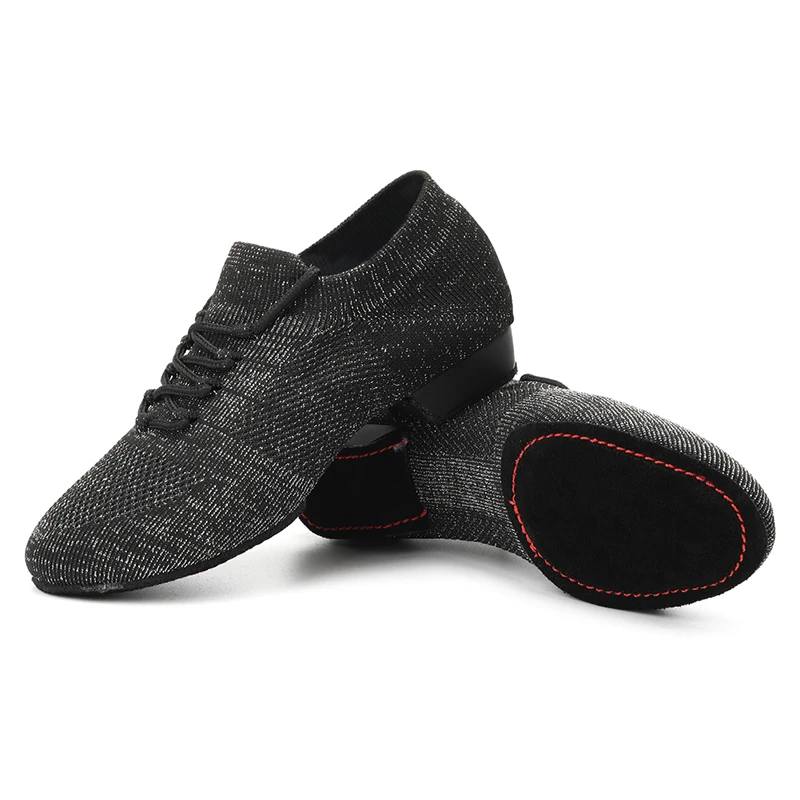 HROYL Women Standard Practice Jazz  Social Dance Sneaker Beginner Ballroom Dancing Shoes 1
