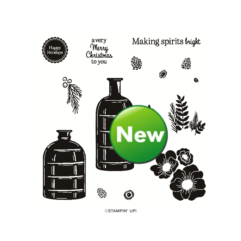 

Latest Holiday 2022 Catalog Cutting Dies Clear Stamp Scrapbooking For Paper Making Bottle Flower Frame Card Craft