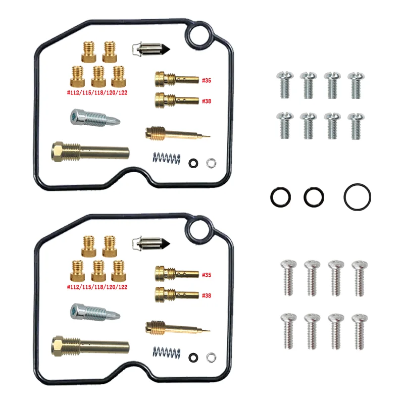 Kawasaki W650 BJ650-A BJ650-C Комплект для восстановления карбюратора мотоцикла 1999-2006 гг.