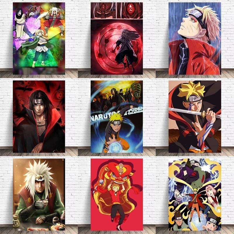 

Uzumaki Naruto Hd Prints Anime Ten Ten Posters Uchiha Itachi Canvas Paintings Home Decor Uchiha Sasuke Modular Pictures Wall Art