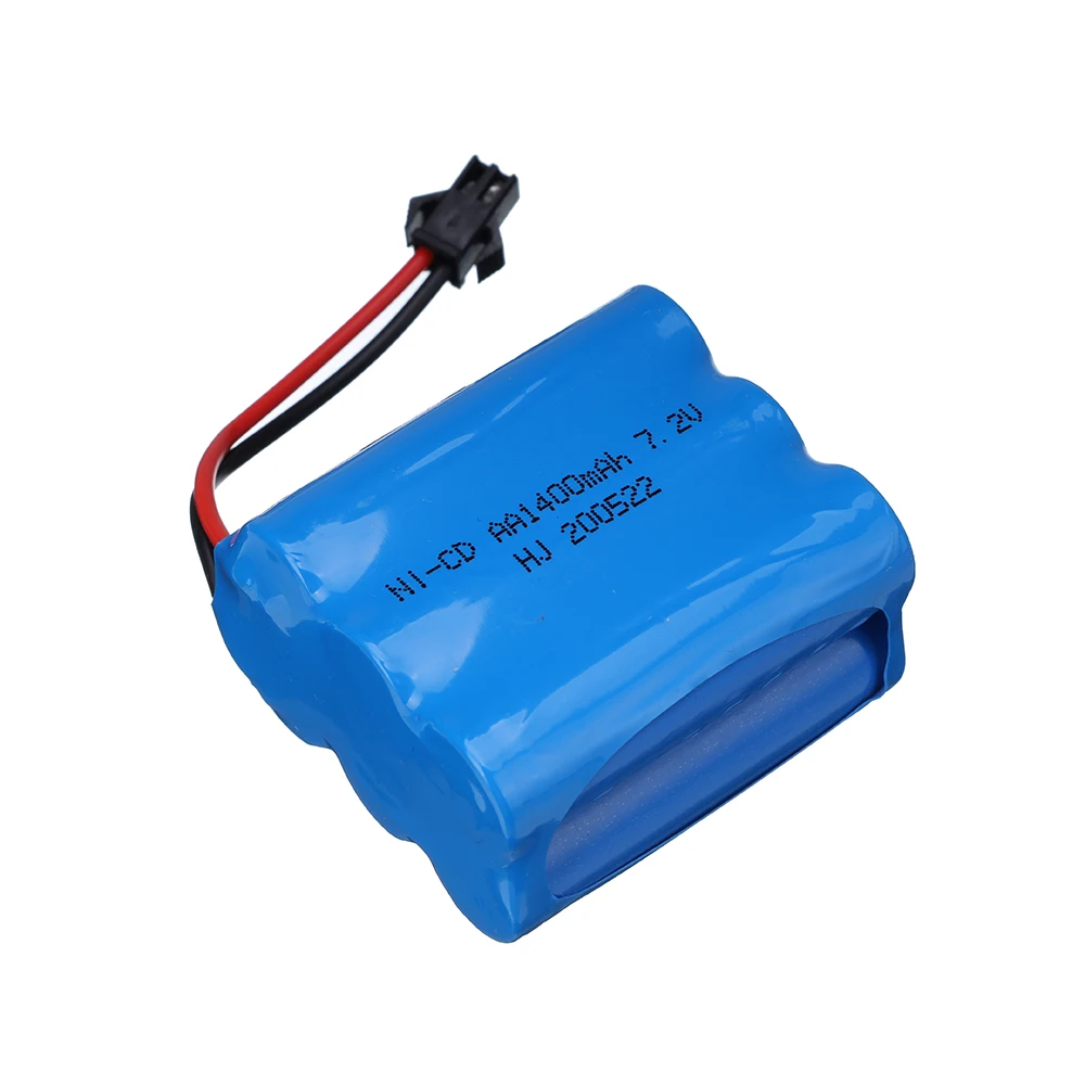 7.2V 1400mAh AA Ni-CD battery pack for RC Toys Cars Boats guns Parts 7.2 v nicd aa 1400 mah 1/5pcs |