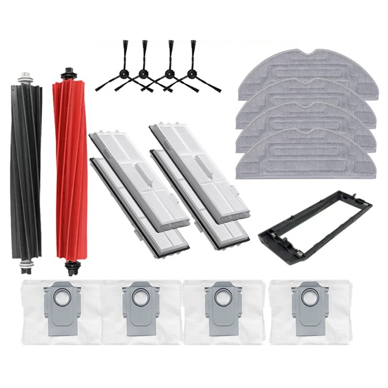 Для Roborock S8 PLUS + Pro Ultra робот-пылесос основная боковая щетка швабра фильтр Hepa мешок