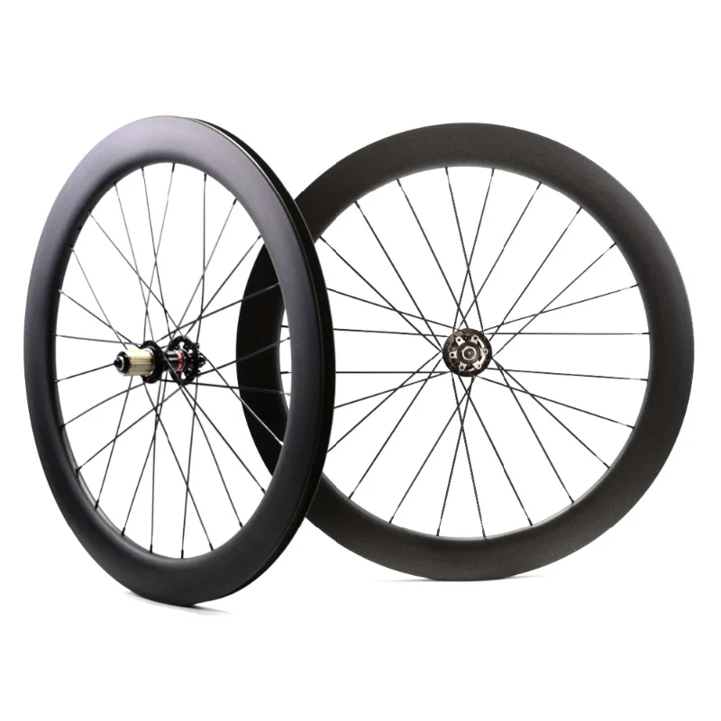 

700C 60mm Depth Brake Carbon Wheels 23mm Width Clincher/Tubular Road Disc Cyclocross Bicycle Guidao Mtb Carbono Bike Supplies