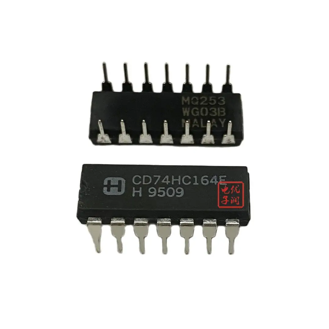 

10PCS/ CD74HC164E SN74HC164N [New Imported Original] DIP14 High Speed 8 Shift Bit Register