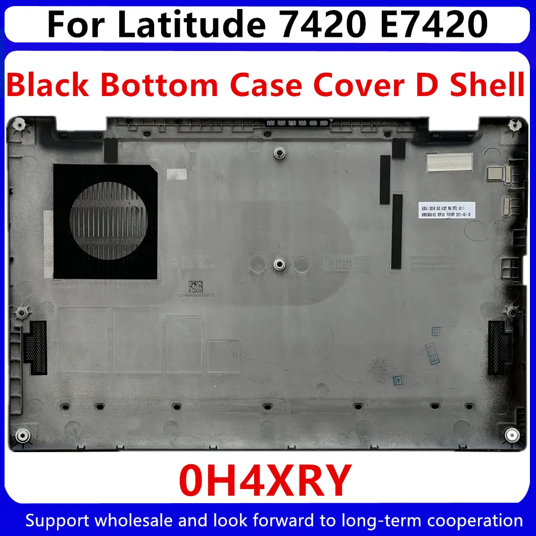 Новинка для Dell Latitude 7420 E7420 нижняя базовая крышка чехол D Shell 0YN0M4 YN0M4 0H4XRY H4XRY 0MYMW1 MYMW1