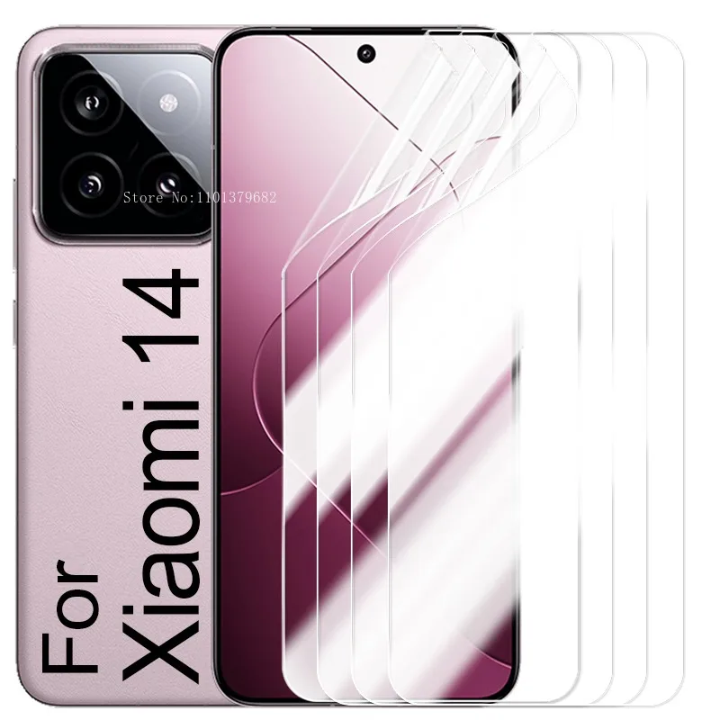2-4 шт. гидрогелевые Защитные пленки для Xiaomi Mi 14 Pro