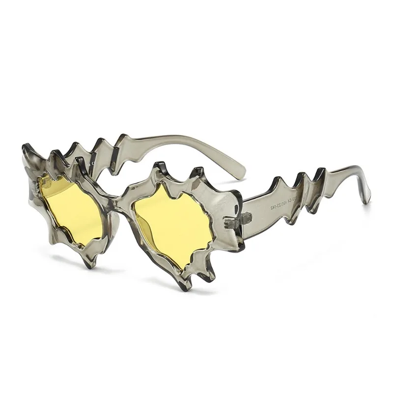 Мужские Роскошные дизайнерские солнцезащитные очки женские забавные