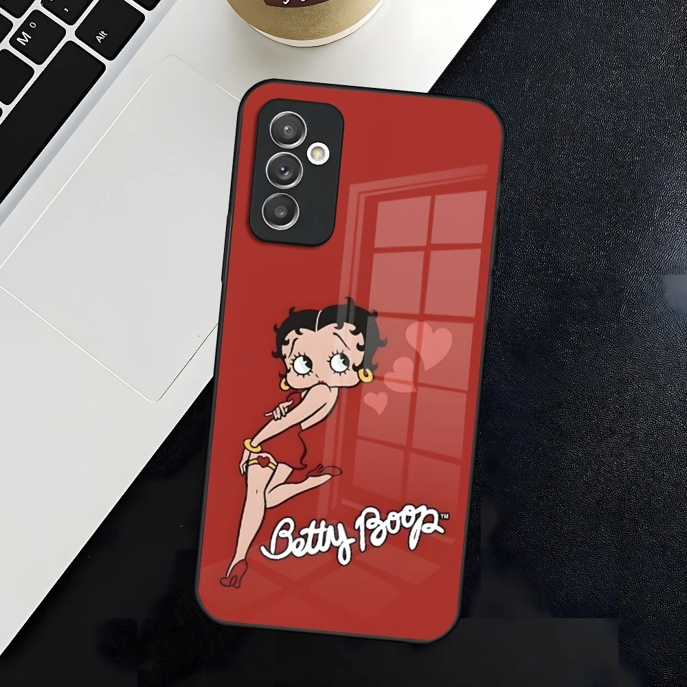 B-Betty-Cute-Boop Phone Case for Samsung A15 A25 A35 A55 A14 A12 A22 A32 A52 A11 A21 A31 A51 A05 A24 A34 A54 A13 23 A33 A53