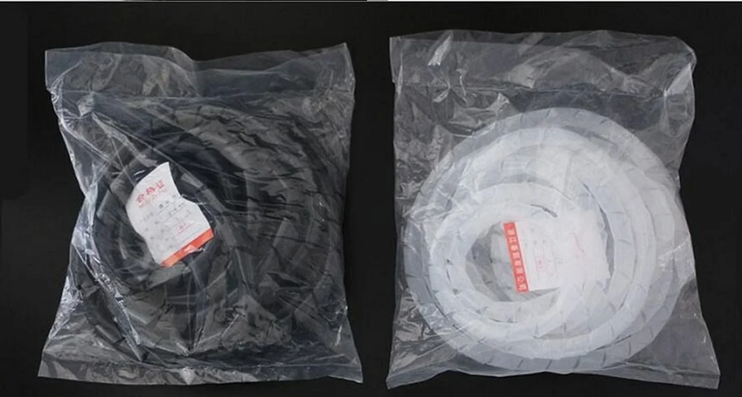 Диаметр 4 мм 6 8 спиральная проволочная обмотка органайзер кабельная втулка