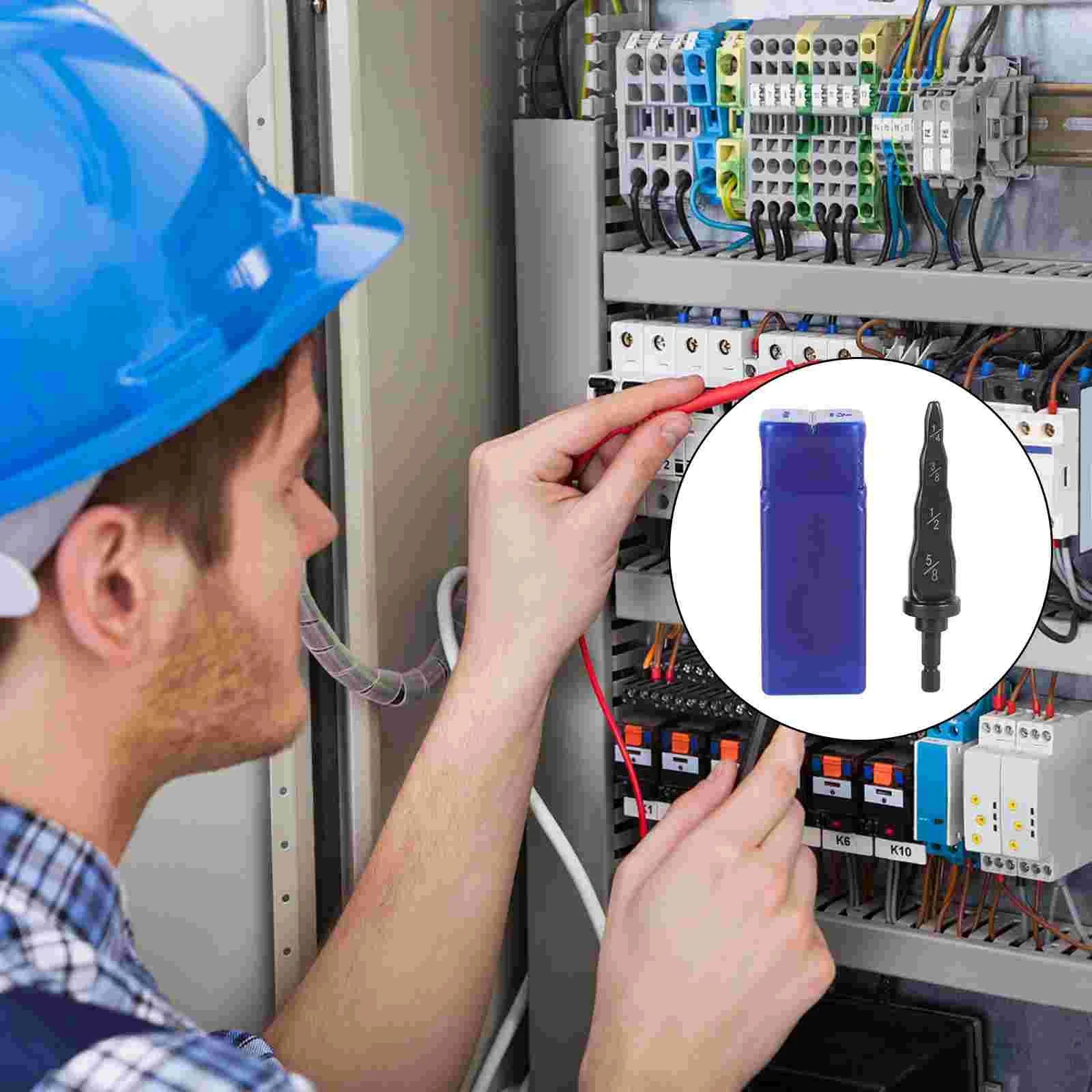 

Manual Tube Expander Flaring Tool Drill Bit Set Tubing Expander Copper Swaging Tool Drill