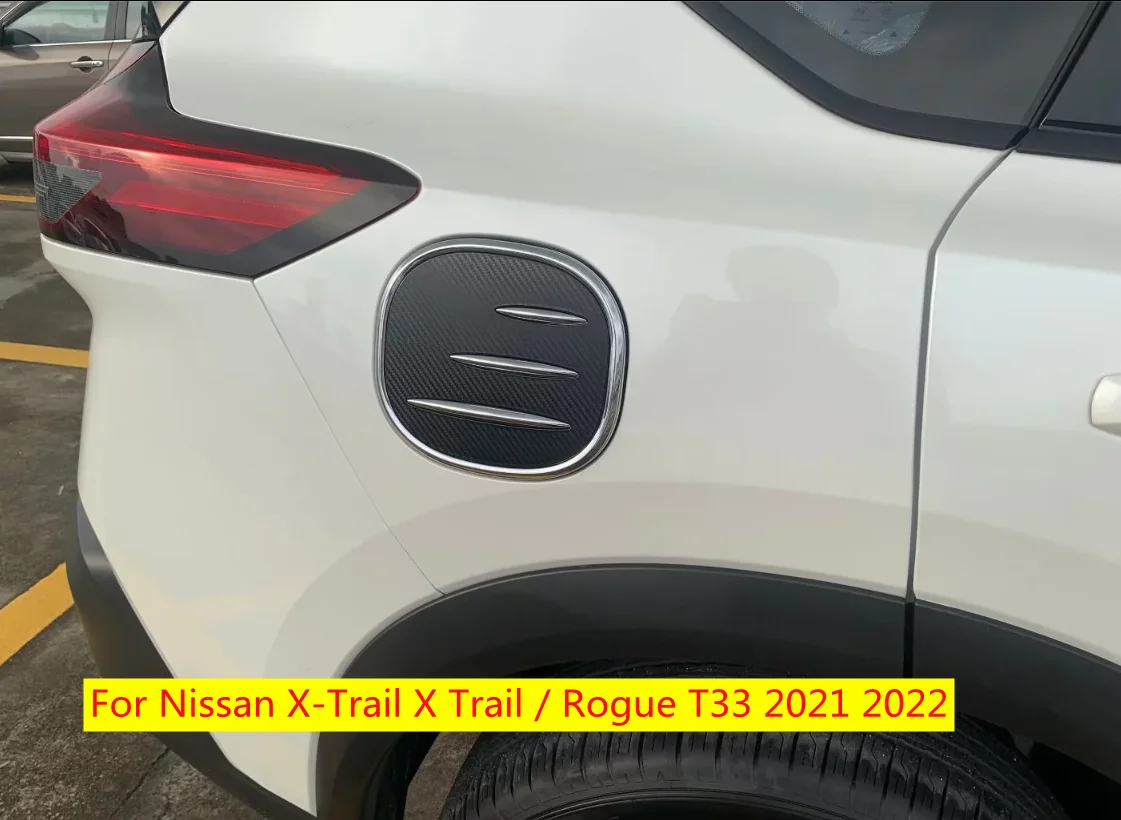 

Аксессуары для Nissan X-Trail X Trail / Rogue T33 2021 2022 крышка автомобильного масляного топливного бака декоративная крышка отделка