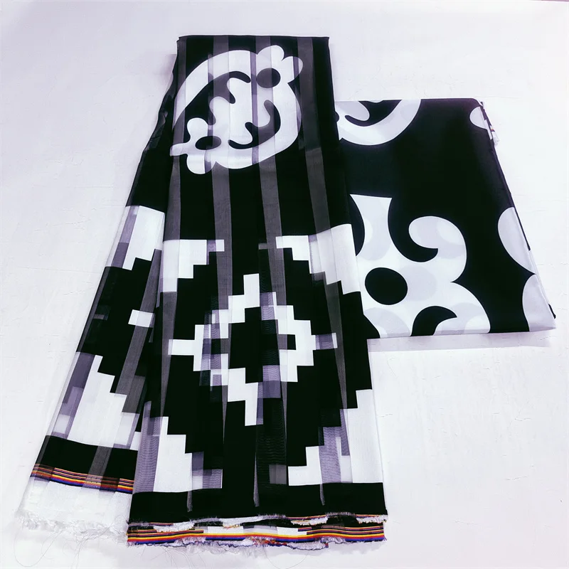 3 + ярдов/партия новейшая атласная ткань с Африканским восковым рисунком для