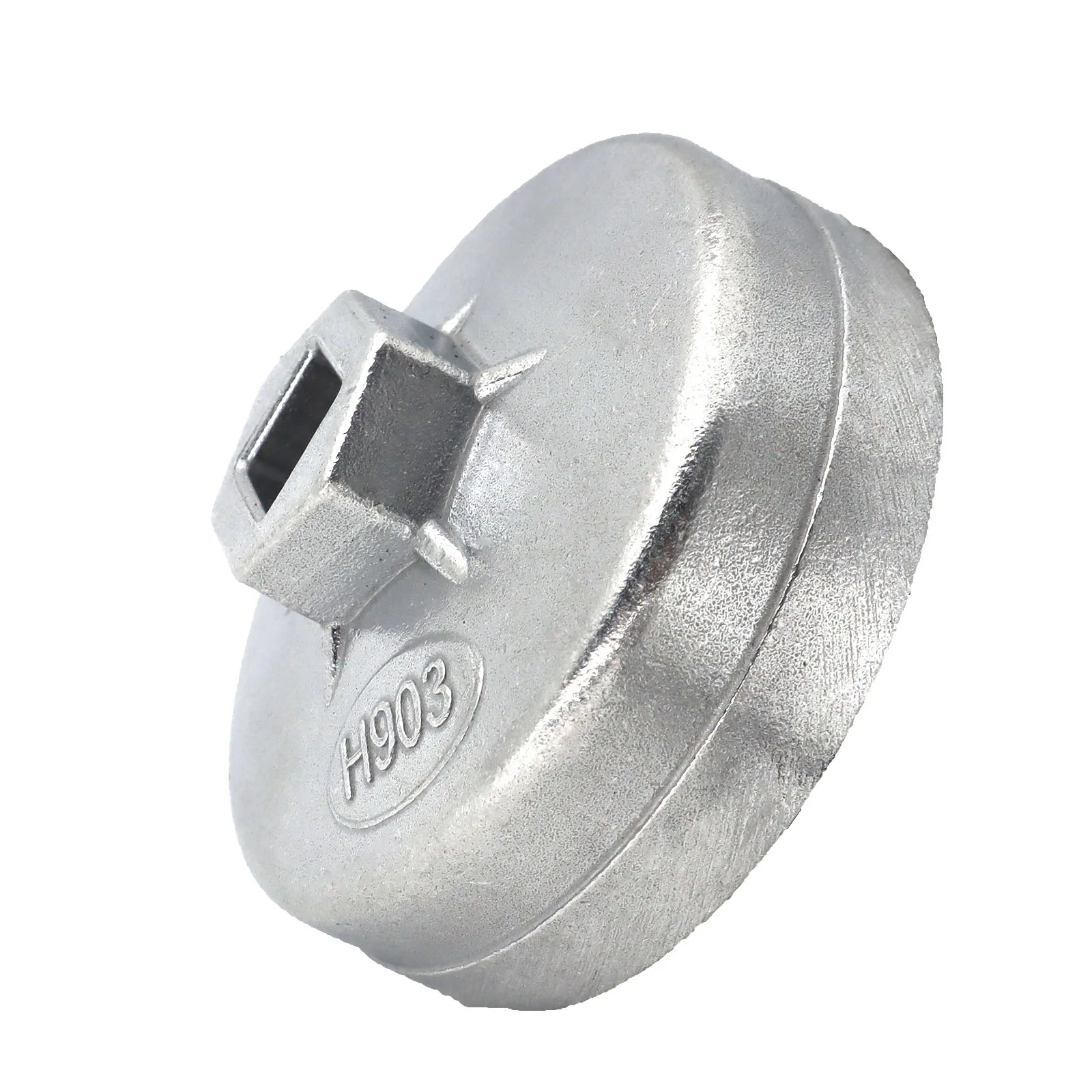 1 Автомобильный торцевой ключ для масляного фильтра серебристый 74 мм x 14