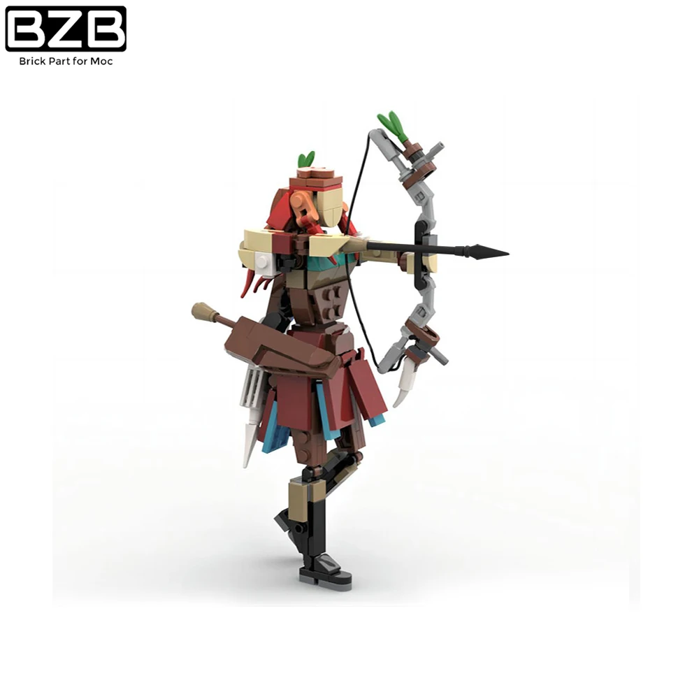 

MOC Horizon Zero Dawn Alloy Building Block Set Model Cute Movable Puppet Brick Children's New Year's Toy Gift