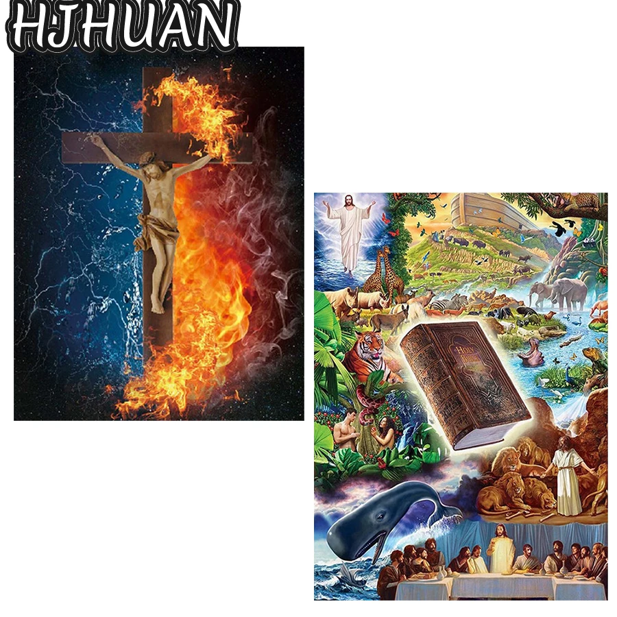 

Алмазная вышивка «сделай сам», религиозная фигурка, вышивка крестиком, современный декор, полноразмерная/круглая алмазная живопись