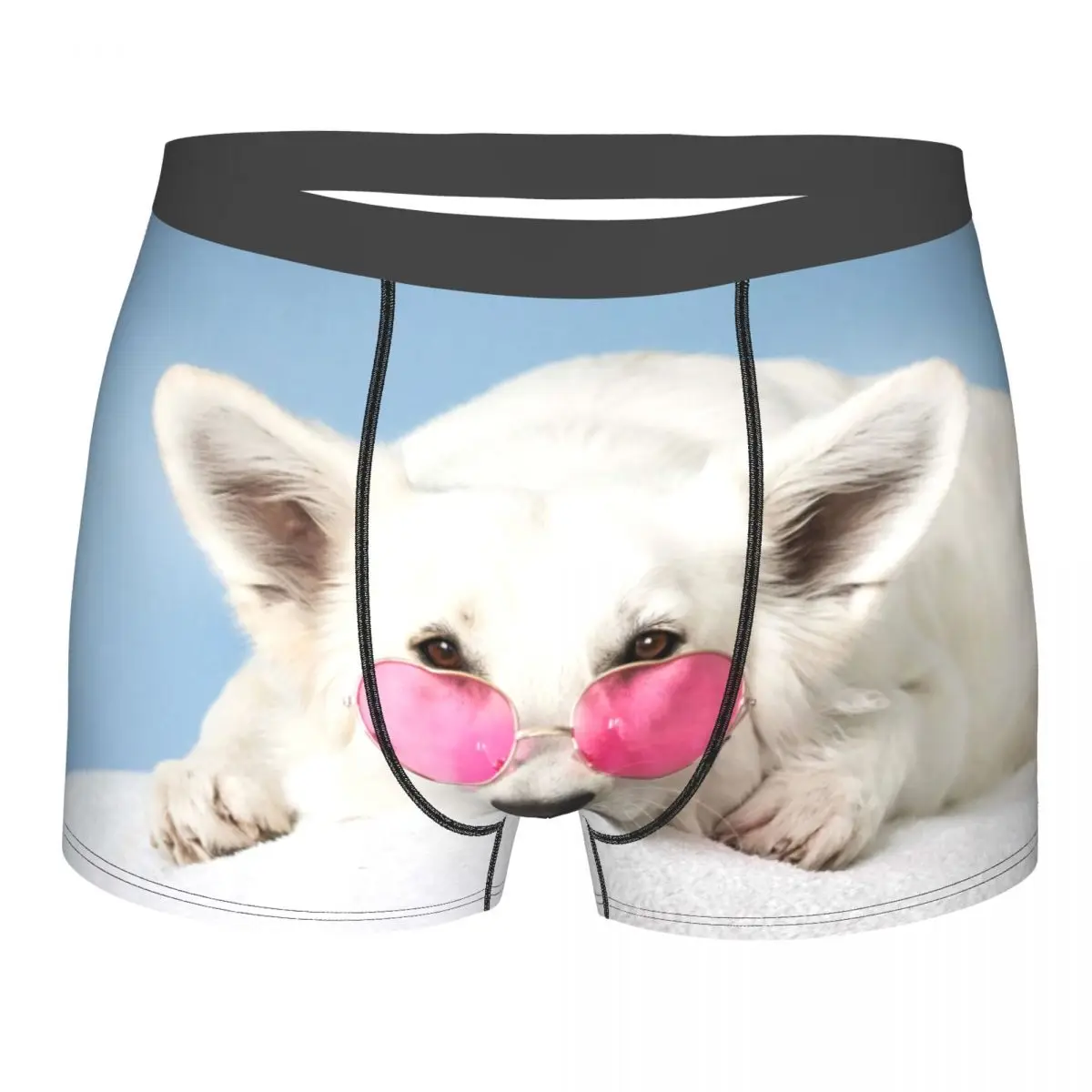 Мужское нижнее белье мужские трусы с забавными собаками и сердцами | Мужская