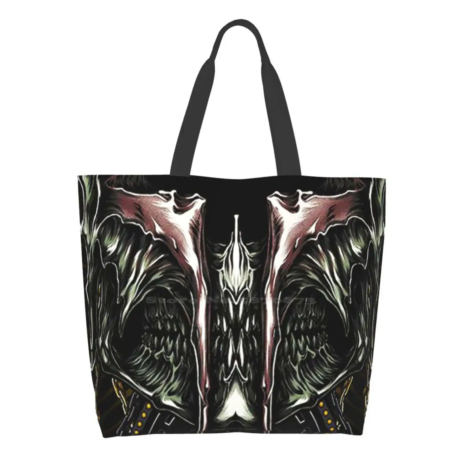 

Terminator Mask Designer Handbags Shopping Tote Clone Commander Wolffe Clone Commander Wolffe Clone Covering Terminator