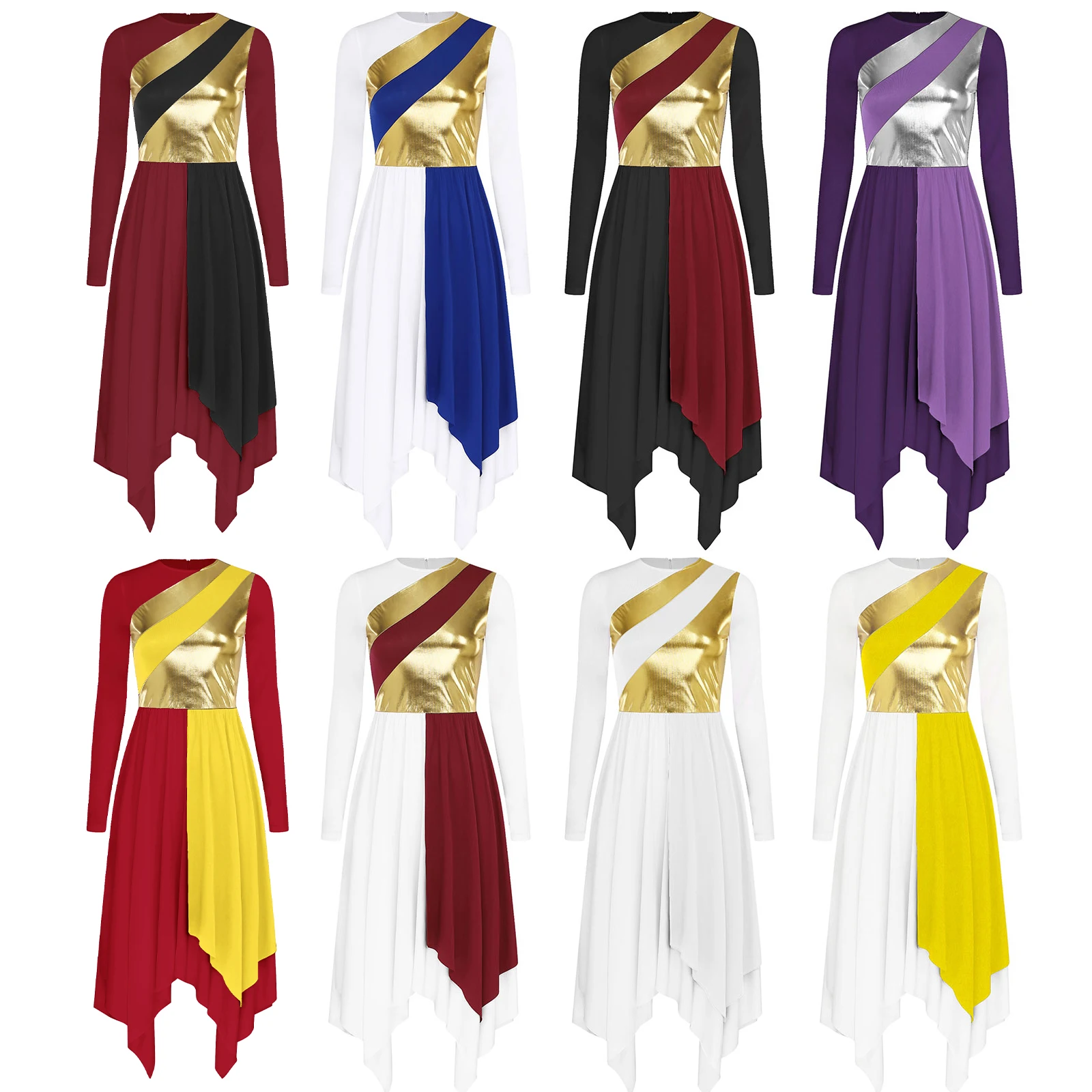 Женское литургическое лирическое современное классическое танцевальное платье