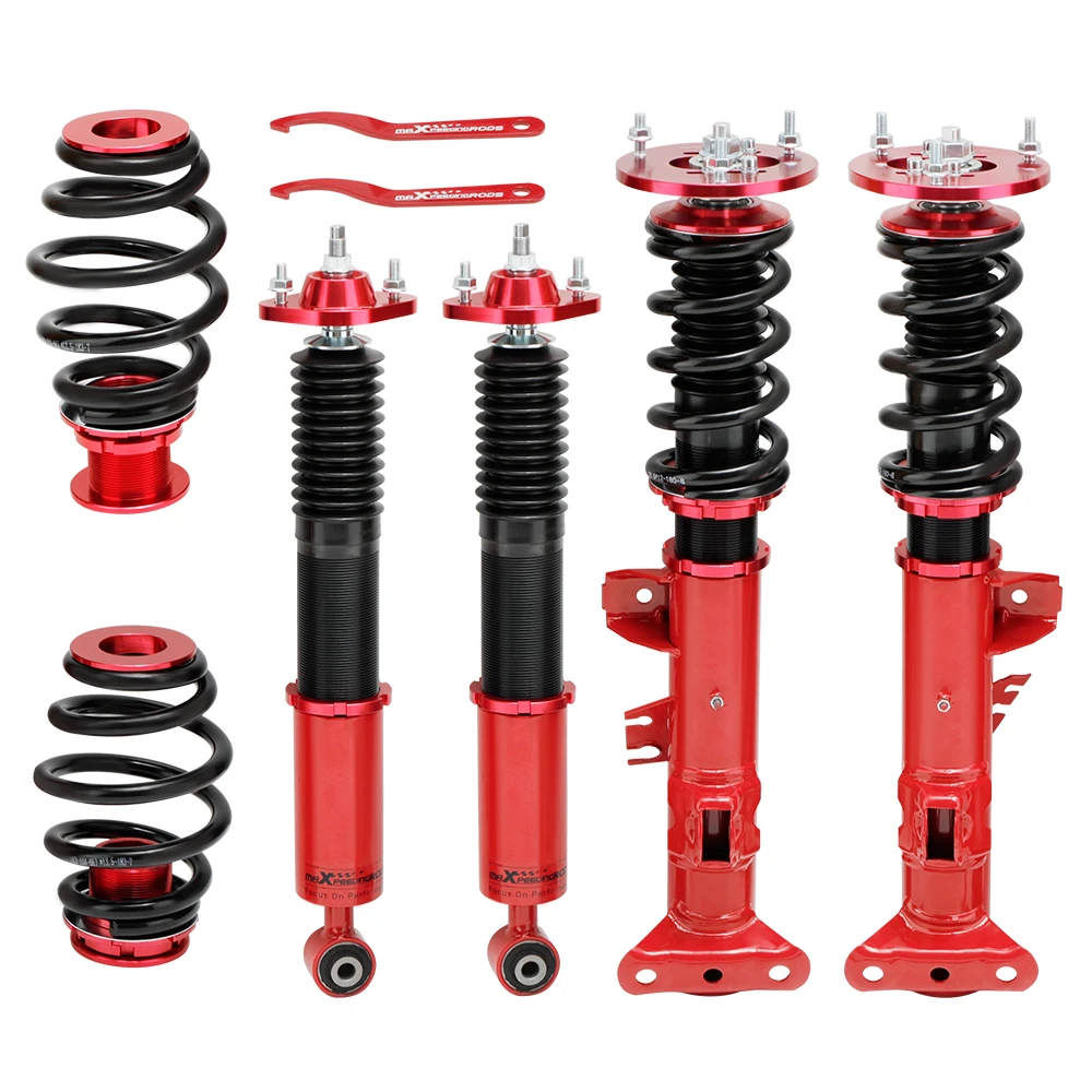 MaXpeedingrods Coilover Амортизаторы Комплект для BMW E36 3 серии 91-99 RWD Амортизатор Винтовая