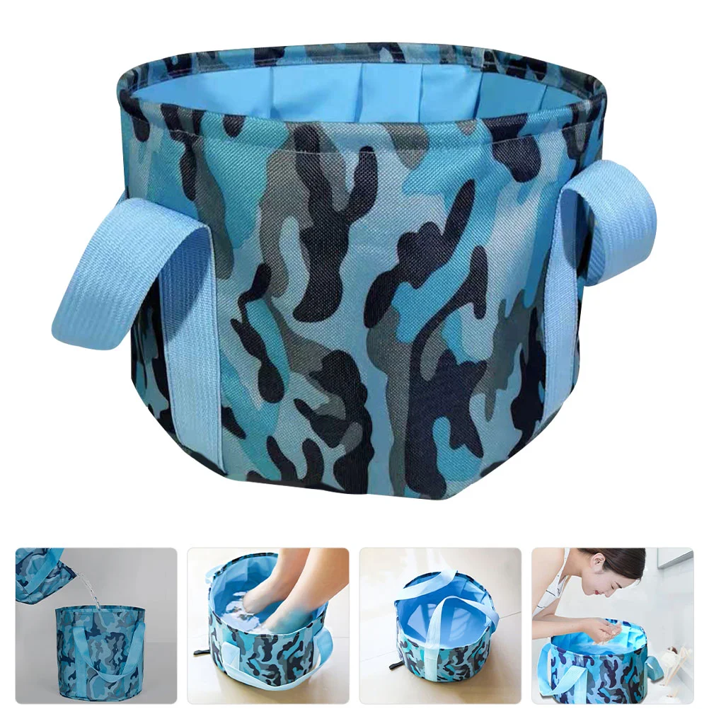 

Bucket Foot Basin Water Camping Collapsible Soaking Folding Portable Spa Feet Tub Wash Container Pedicure Washing Bath