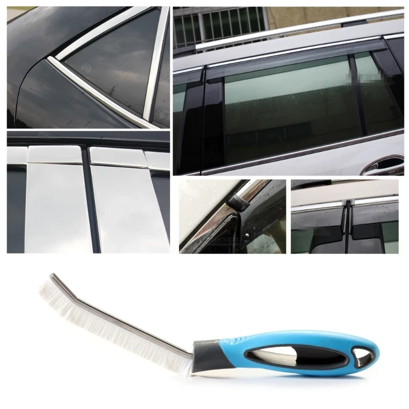 

2PCS Gaps Cleaning Brush Multi-Purpose Door Window Track Deep Cleaning Brush
