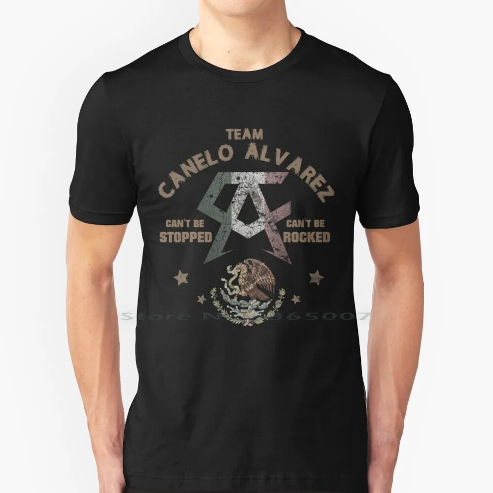 

Team Canelo Alvarez T Shirt T Shirt 100% Cotton Conor Khabib Boxing Ggg Alvarez Saul Canelo Alverez Fury Big Size 6xl Tee Gift