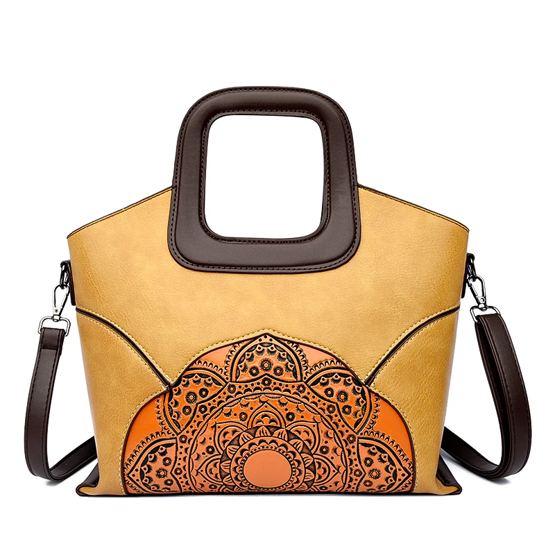

Роскошная дизайнерская винтажная дамская сумочка из жаккарда, Высококачественная Брендовая женская сумка, вместительный мессенджер на одно плечо