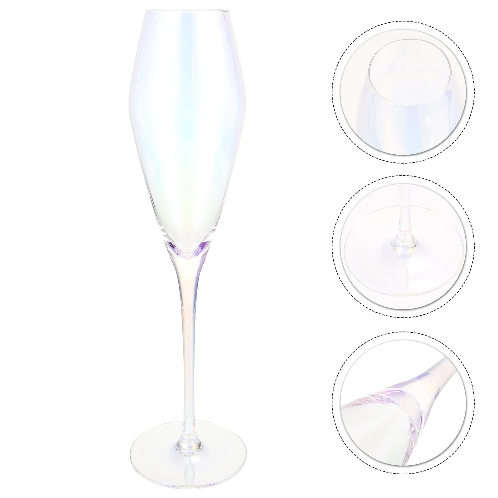 

Glasses Champagne Goblet Cup Wedding Flutes Party Cocktail Beverage Crystal Glass Colorfultumbler Disposable Goblets Toasting