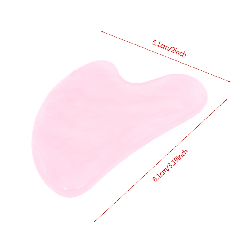 Скребок Гуа Ша из натуральной смолы массажный нефрит средство для удаления