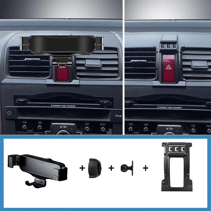 

Для Honda CR-V CRV 2007-2011 Автомобильный Стайлинг держатель с креплением на вентиляционное отверстие гравитационный кронштейн подставка авто модифицированные аксессуары