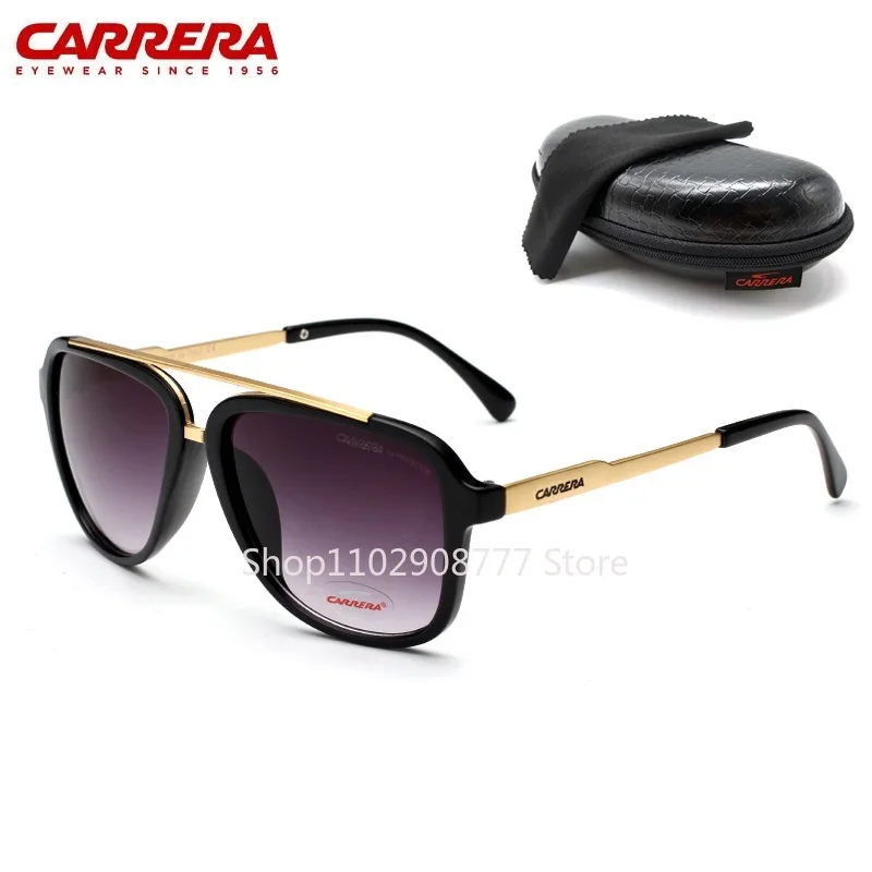 

CARRERA Sunglasses Pilot Sunglasses UV400 Classical Hot New Men Women Vintage Retro Sports Driving Metal Frame Glasses 0139