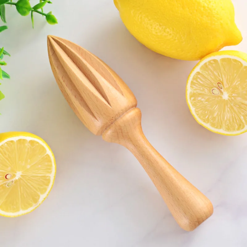 Wood Lemon Squeezer Citrus Reamer Handmade Lemon Juicer Made