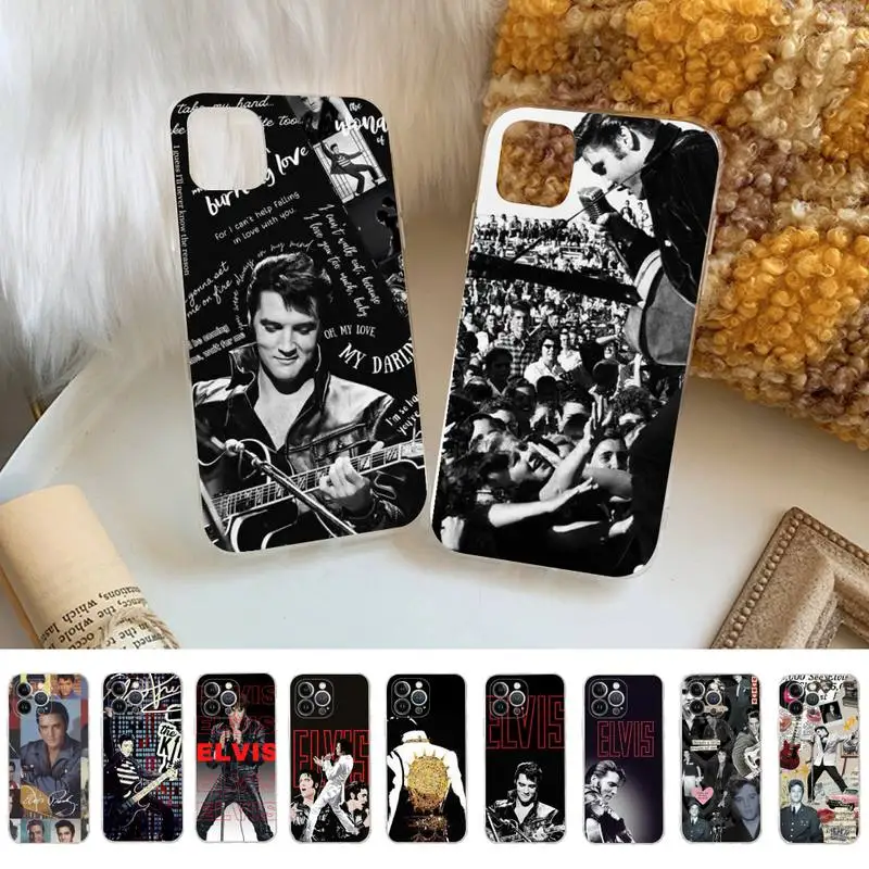 

Elvis Presley Phone Case For iPhone 14 11 12 13 Mini Pro XS Max Cover 6 7 8 Plus X XR SE 2020 Funda Shell